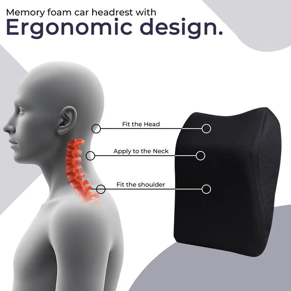 Car Neck & Back Support Pillow